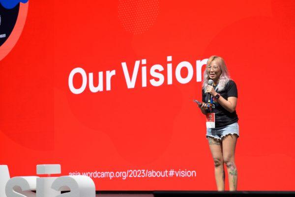 wordcamp asia live event stage view